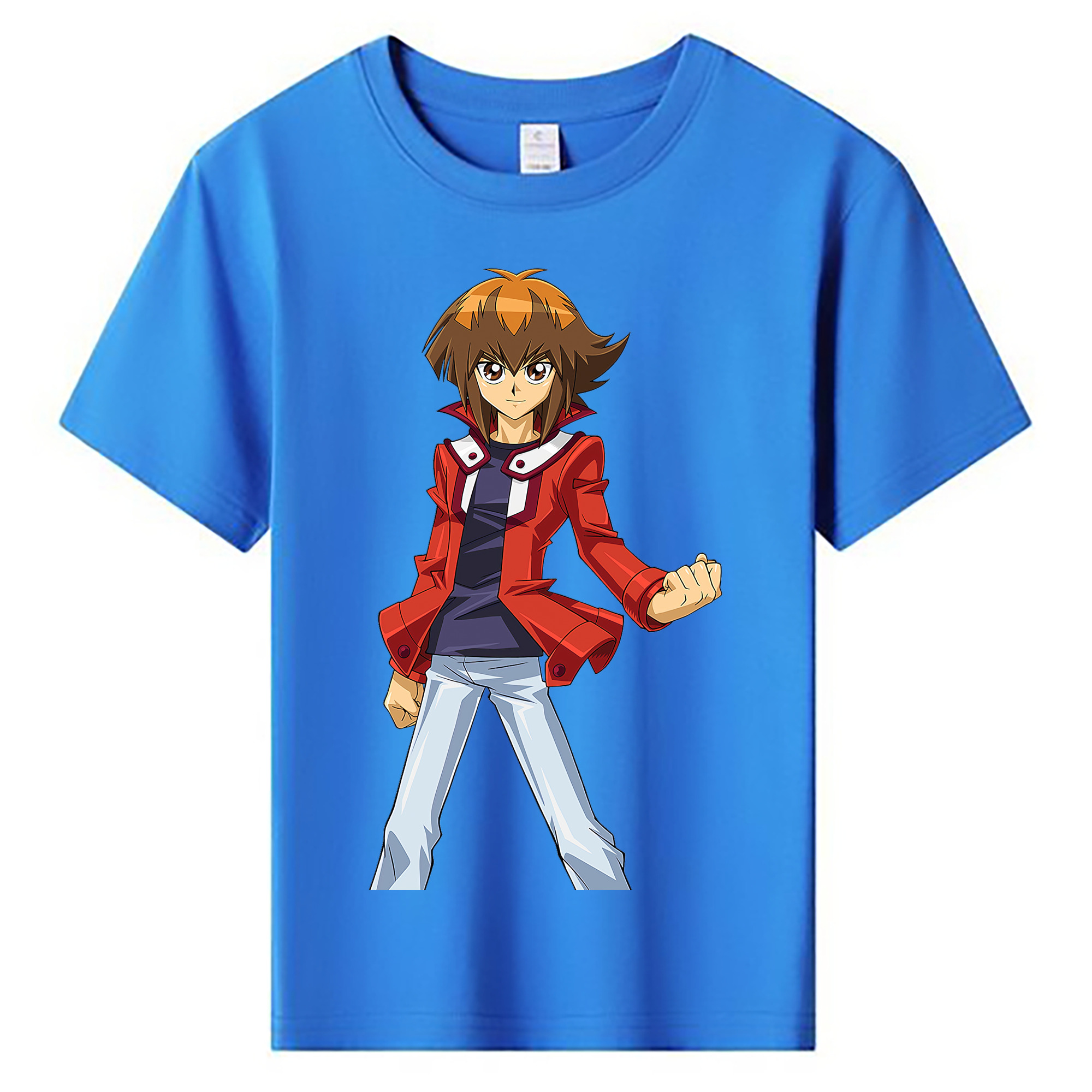（画像用） 遊☆戯☆王 Yu-Gi-Oh! 綿100％キッズTシャツ（フロントプリント）
